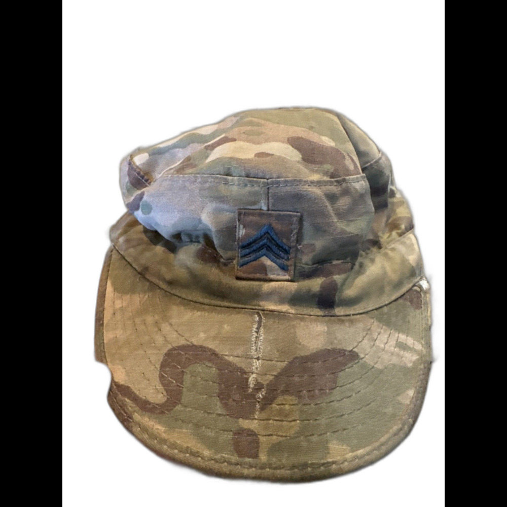 Army Uniform Patrol Cap OCP Hat Military Head Cover Multicam 7 1/8